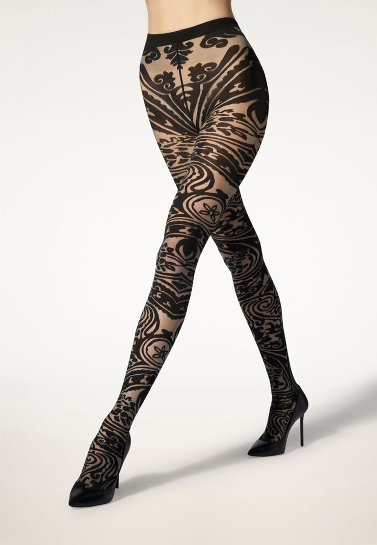 Wolford レギンス【新品未使用】 Etro x Wolford】Body Tattoo Tights/タイツ/17620-12｜Tights