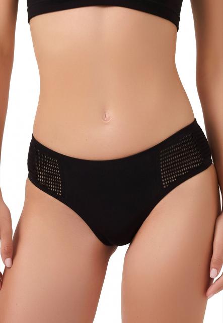 NET & RIBS SWIM HIPHUGGER/4W6234