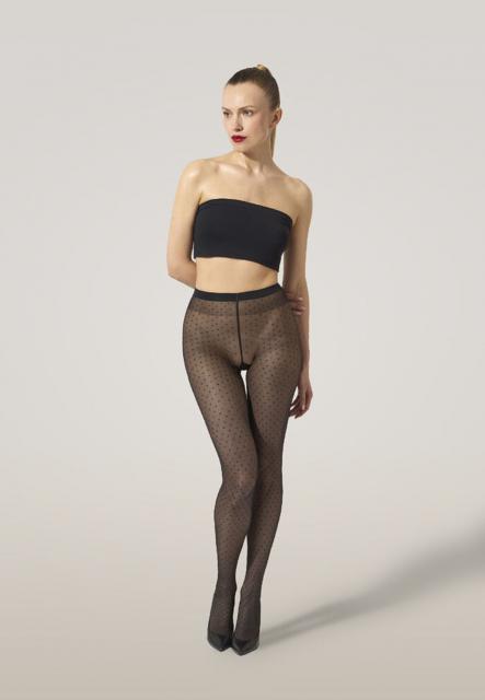 MULTICOLORED DOT TIGHTS/タイツ/17656