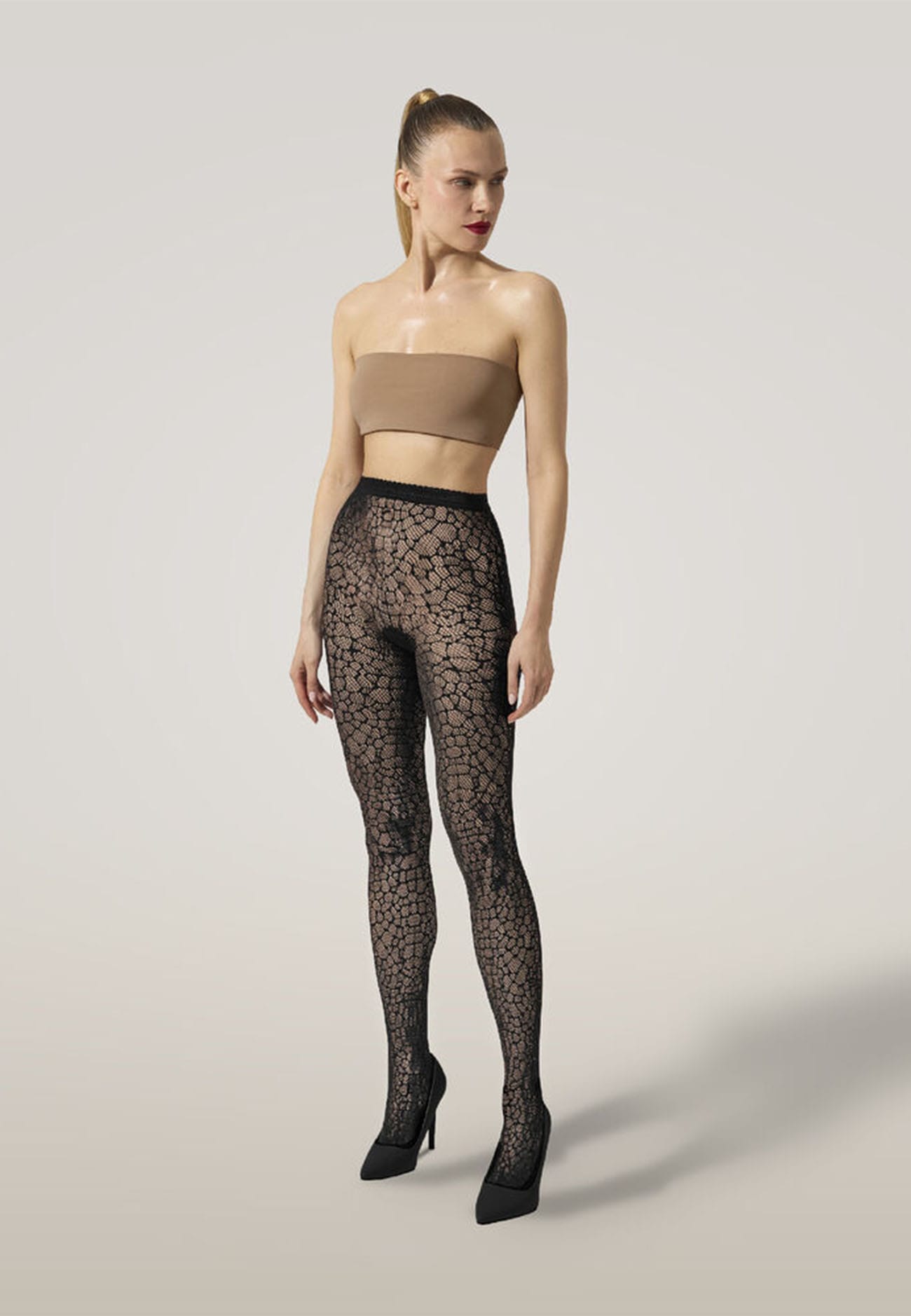 REPTILE NET TIGHTS/タイツ/19476｜Tights｜Wolford(ウォル